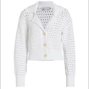 NWT dh New York cropped cardigan